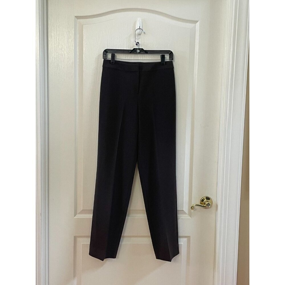 ST. JOHN Women Black Pants Size 4 Career